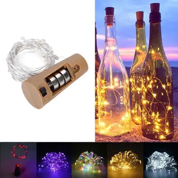 

100cm Cork Shaped 10LED Night Fairy String Light Wine Bottle Lamp Party Decor