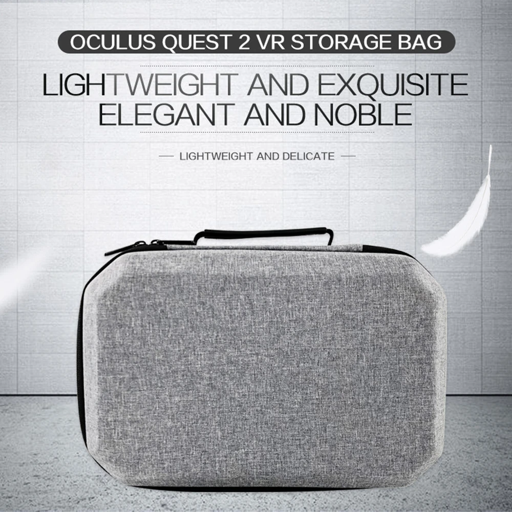 Protable Accessories For Oculus Quest 2 VR Headset Travel Carrying Case EVA Storage Bag For Oculus Quest 2 Bag VR Accessories