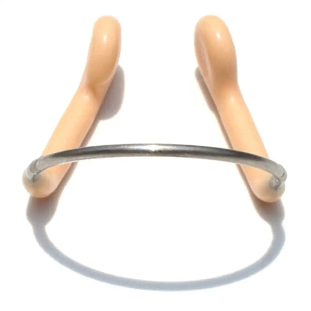 Unisex Durable Non-Skid Soft Silicone Steel Wire Nose Clip for Swimming Diving Water Sports Metal Nose Clip Swimming Accessories swimming nose clip
