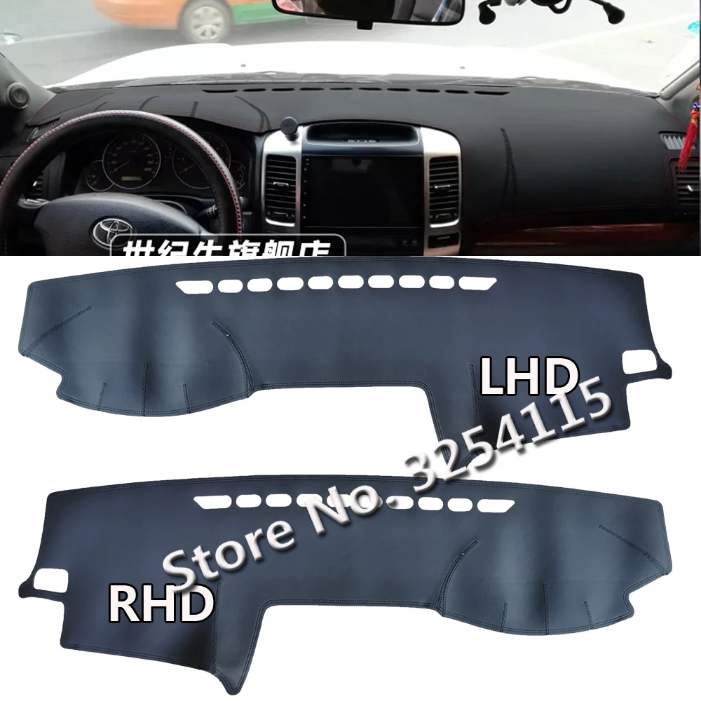 Pu Leather Dashmat Suede Dashboard Cover Pad Dash Mat Carpet Car