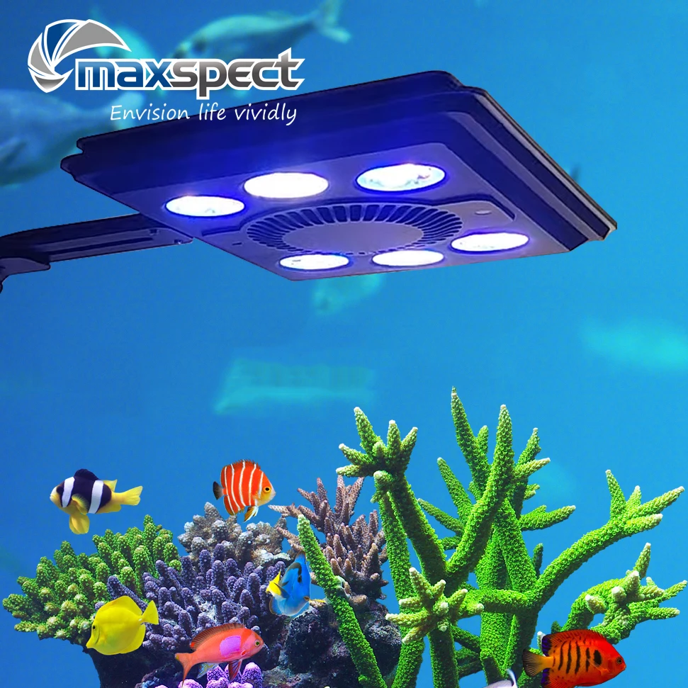 Аквариумная лампа Maxspect 65 Вт MJ-L165 Jump Wifi LED для морского аквариума коралловый риф