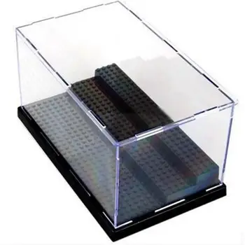 

Dust-proof Transparent Display Box 3-layer Removable Acrylic Steps for Assembly Toys Desktop Ornament