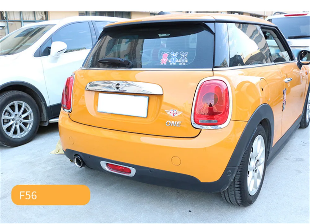 1 Piece Real Carbon Exhaust Muffler Tips for MINI Cooper JCW R50 R53 R55 R56 R57 R58 R59 R60 R61 F54 F56 F57 F60 Exhaust Pipes exhaust muffler tip exhaust pipe muffler