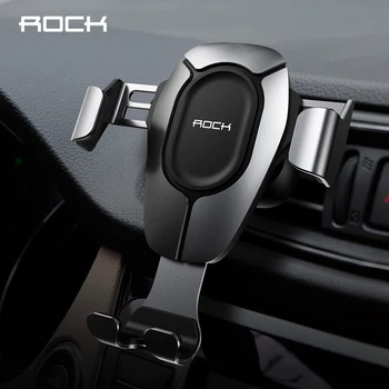 

ROCK Gravity Air Vent Mount Holder for iPhone X XS MAX,Car Phone Holder for Phone in Car Mobile Phone Holder Stand for Samsung