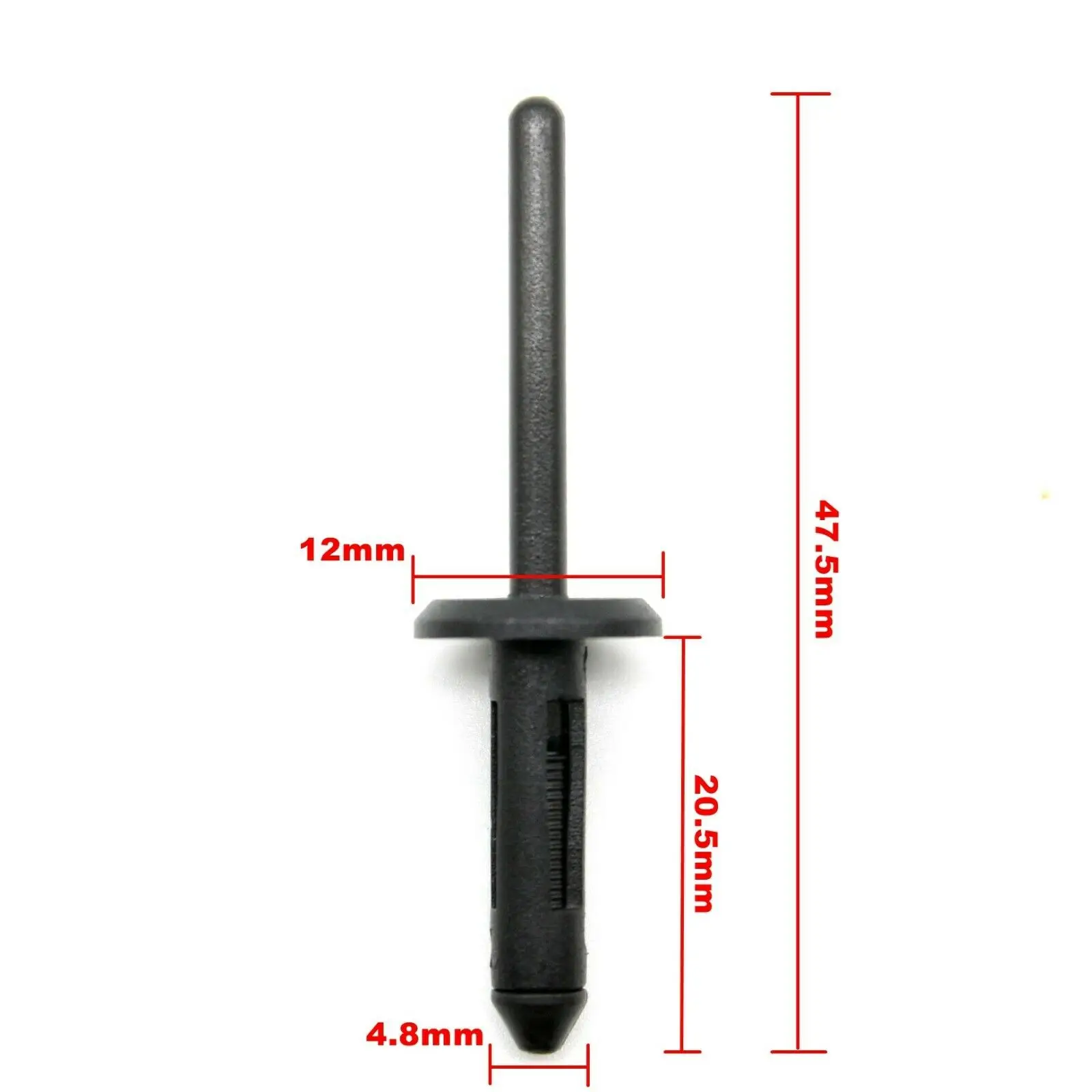 

10pcs Bumper Towing Eye Hook Bracket Rivet Repair Components for GM 92231490