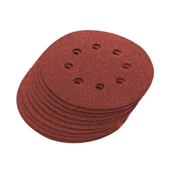 

20pcs Sanding Discs Hook & Loop Aluminum Oxide Grinding For Sander Pad 5 125mm