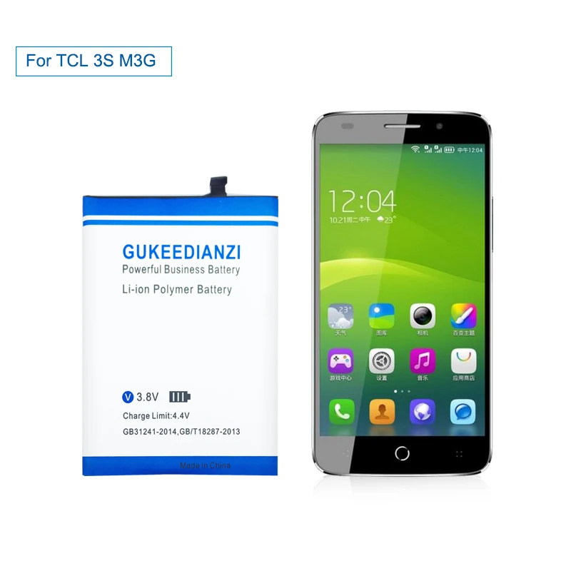 GUKEEDIANZI 3050 мАч TLP030EC сменная батарея для TCL 3S M3G литий-полимерная аккумуляторная батарея
