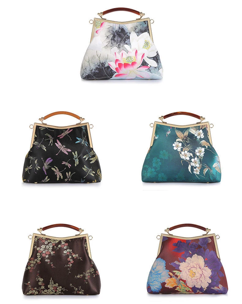 2021 Newest Pure Handmade Bag Fringe Designer Lock Shell Bags Vintage Chain Women Shoulder Crossbody Bag Chic Women's Handbags
