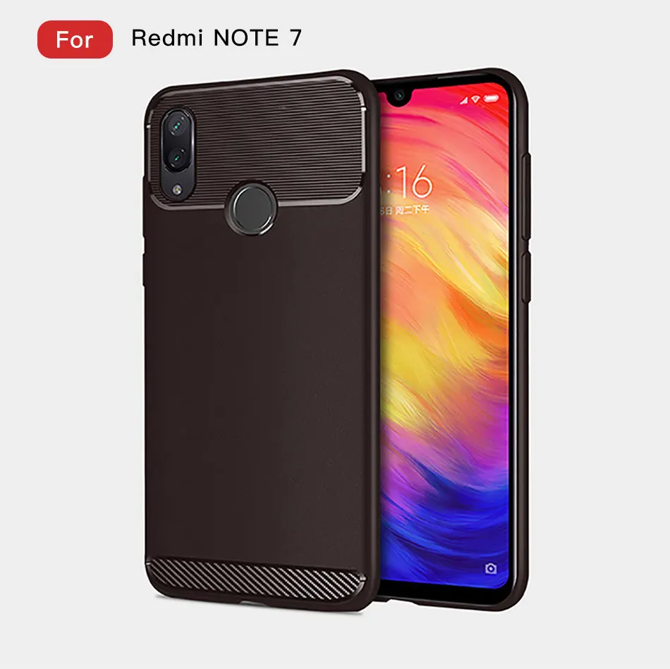 !ACCEZZ Luxury Matte Phone Case For Xiaomi Redmi Note 7 Protection Back Cover Anti-knock Thin For Redmi Note 7 Soft Shell Cases (16)