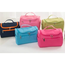 Новая Водонепроницаемая мужская сумка для макияжа, нейлоновый дорожный Органайзер сумка для косметики для женщин, Несессер для макияжа