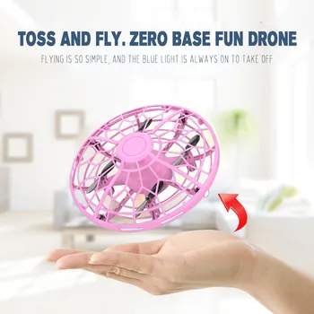 

Colorful Anti-collision Flying Helicopter Magic Hand UFO Ball Aircraft Sensing Mini Induction Drone Kids Electric Electronic Toy