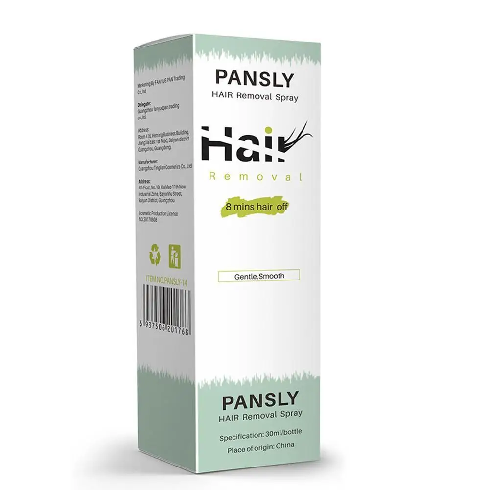 

Спрей для удаления волос Pansly D9I0, 30 мл, 8 мин