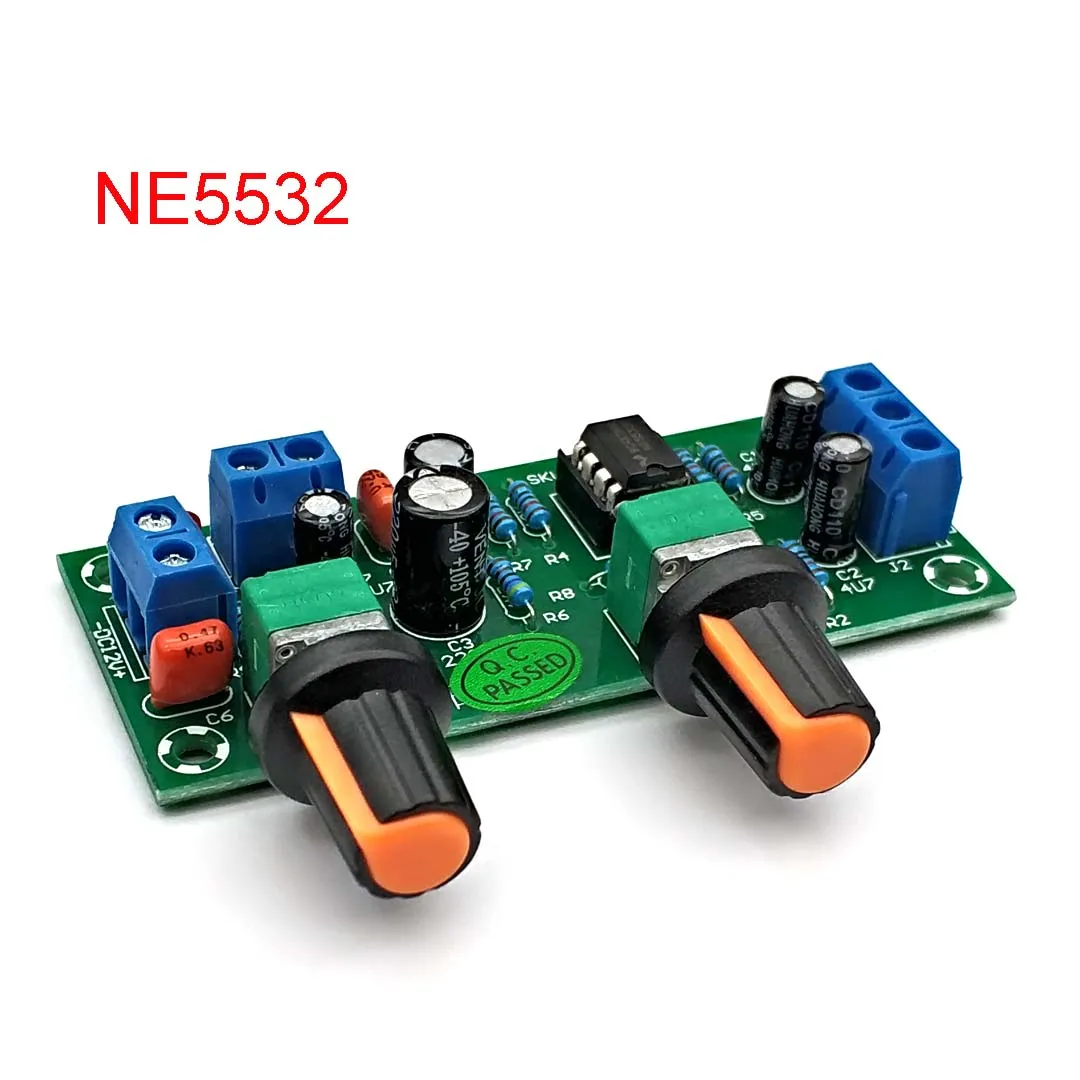 High precision Single Supply Low Pass Filter Board Subwoofer Preamp