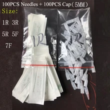 Best Price 5MM 100pcs Permanent Makeup Needles For CapS 1R 3R 5R 5F 7F tattoo tip Electric Eyebrow Lip Tattoo Machine Pen Permanent Makeup Best Price 5MM 100pcs Permanent Makeup Needles For CapS 1R 3R 5R 5F 7F tattoo tip Electric Eyebrow Lip Tattoo Machine Pen Permanent Makeup