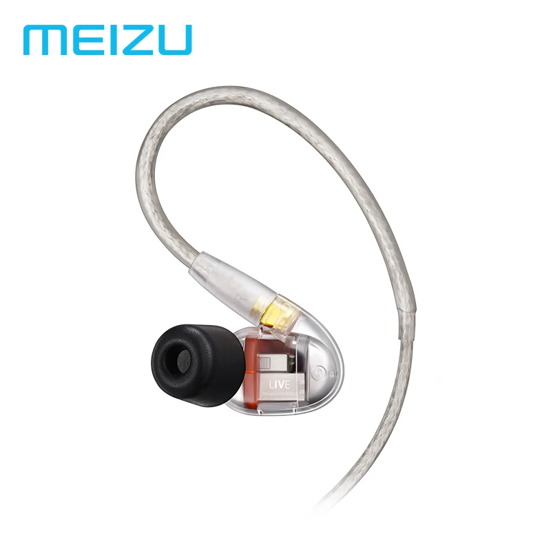 Оригинальные Meizu Live наушники Quad Driver Knowles баланс арматура HiFi проводные в ухо 3 5 мм