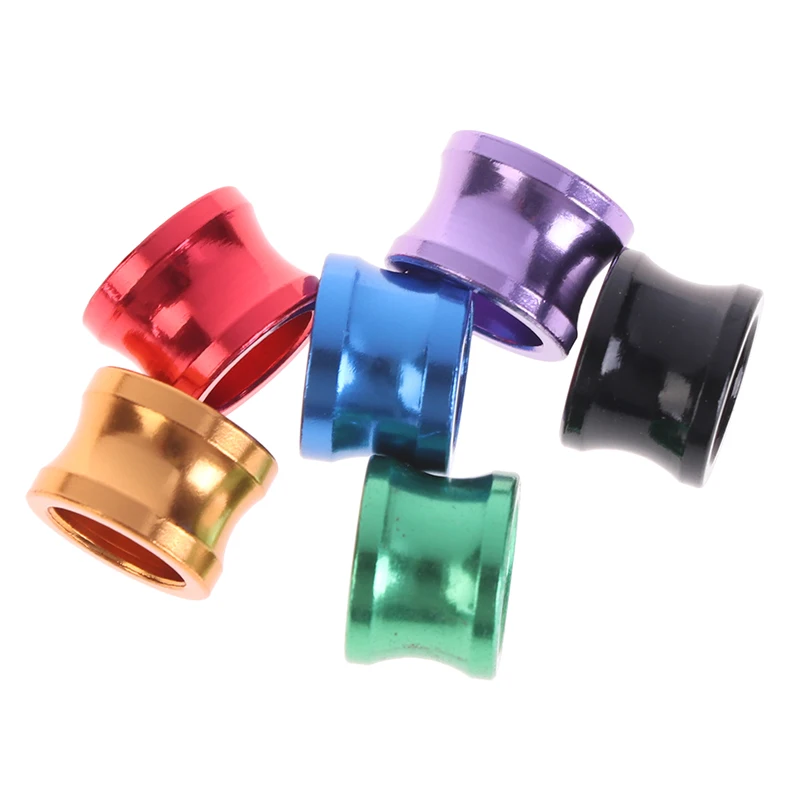 10Pcs/set Pet Bird Rings 8mm Aluminium Birds Rings Pigeon Leg Bands Outdoor Flying Training Identification Foot Rings