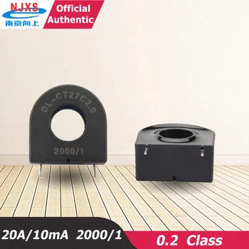 

Pin Type Mini AC Current Transformer DL-CT27C2.0 20A/10mA 40A/20mA 2000/1 Encapsulated PCB Small Sensor ac ac transformer