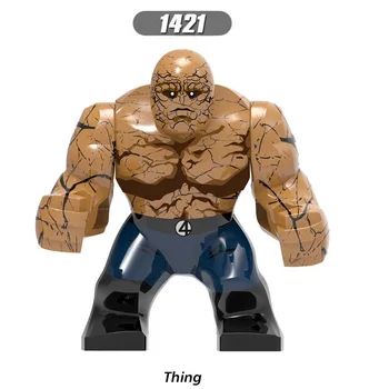 

XH 1421 Big Figures Building Blocks Endgame Action Bricks Heroes Thanos Power Stone Gift Toys For Children