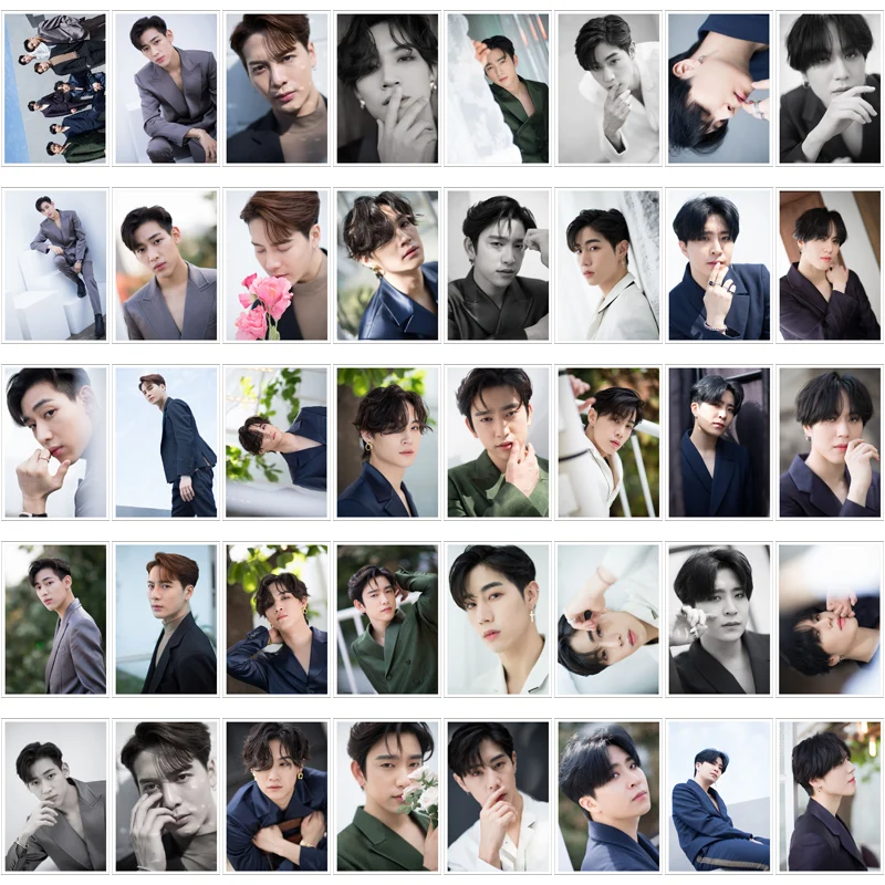 Kpop GOT7 10th Мини альбом Polaroid фото ЛОМО карта K-POP GOT7 вентиляторы коллекция подарков металлическая коробка 40 шт./кор. Прямая поставка