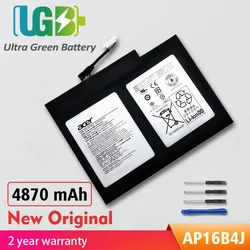 Bateria ap16b4j original nova de ugb para acer nt. lcdaa.014 SA5 271 switch 5 SW512 52 alpha 12 f58u 7 black edition alpha 12