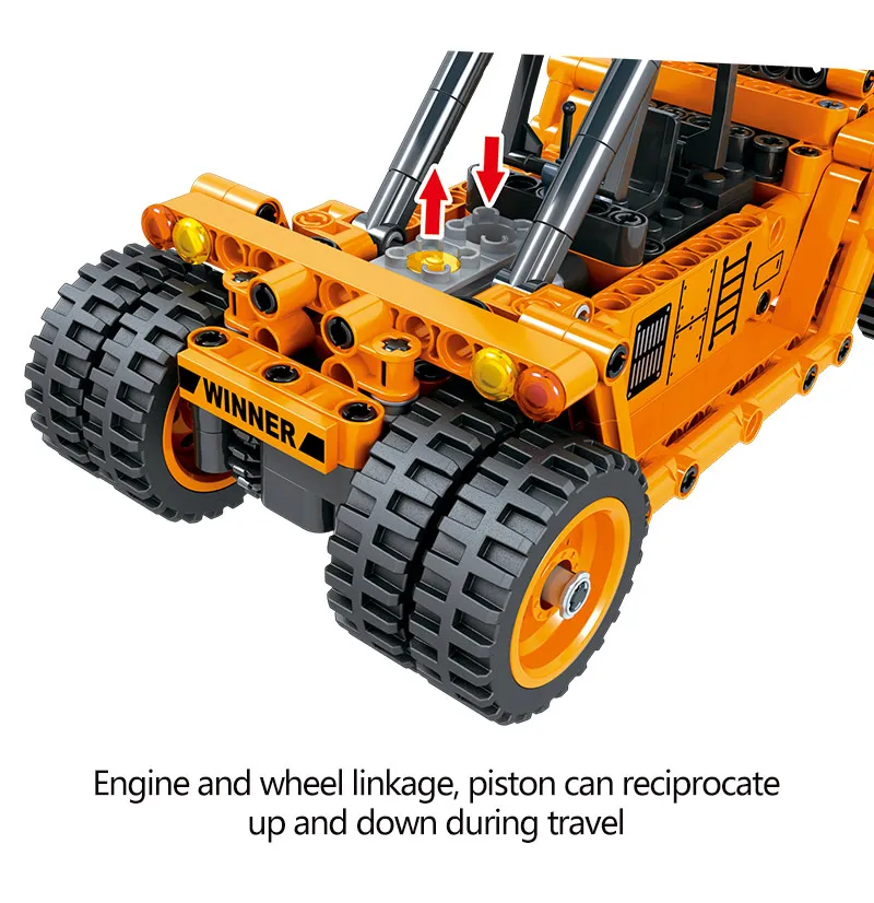 Winner City Engineering Vehicle Building Toys