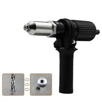 

Ferramentas Automotiva Electric Rivet Gun Core Outillage Gun Adapters Electric Drill Rivet Machine Grab Rivets Rivet Gun Heads