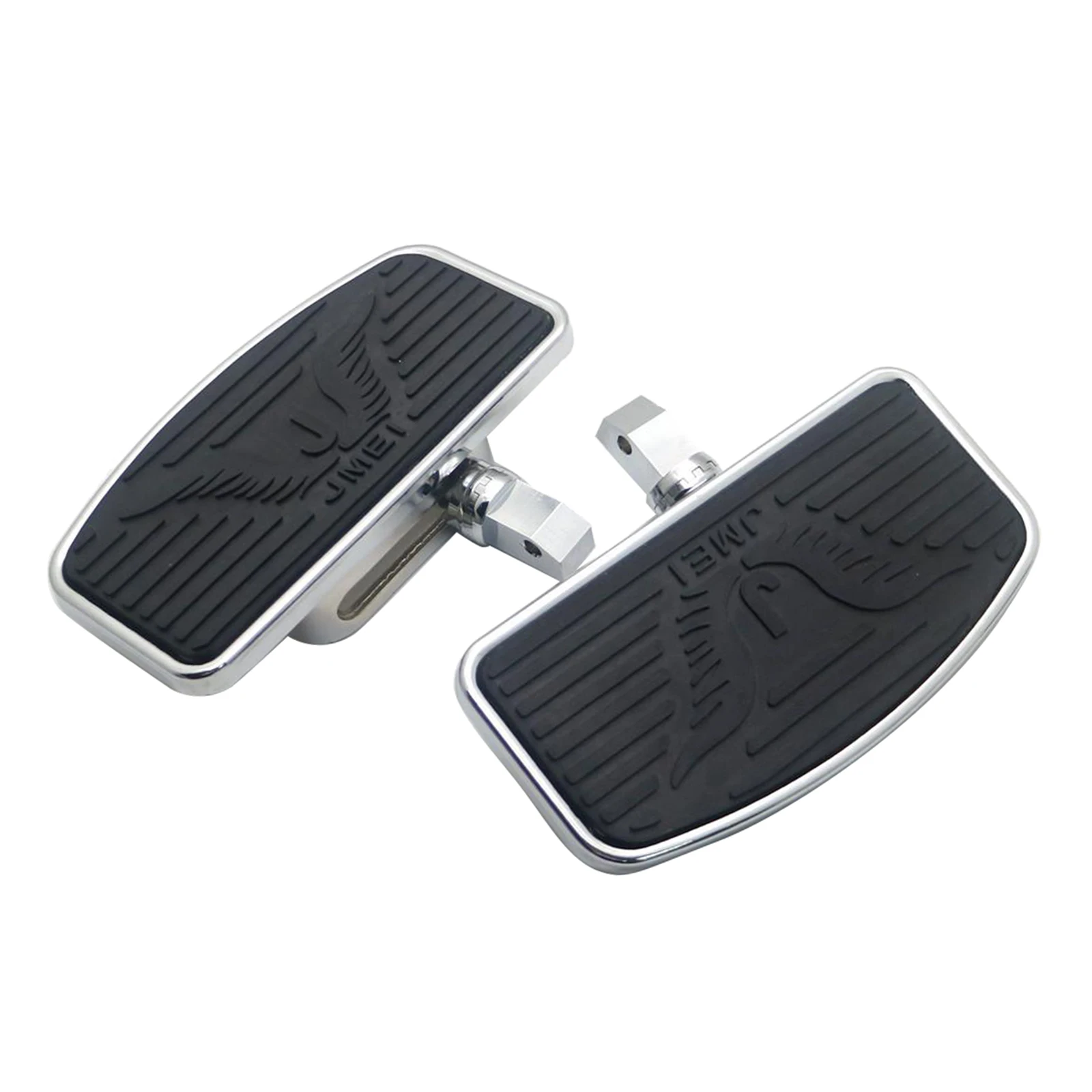 Motorcycle Foot Pegs pedal Motorbike Footboard Footrest for Honda VTX1300 VTX1800 SHADOW VT750 04-12 For SUZUKI VL400 VL800 motorcycle accessories motorcycle footrests motorcycle foot pedals