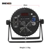 SHEHDS 4PCS Aluminum Alloy LED Flat Par 18x12W RGBW/18x18W RGBWA+UV LED Lighting DMX512 Disco Professional Stage DJ Equipment 3