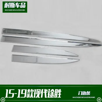 

Fit for 15-19 modern Tucson special door trim ABS reversing mirror decorative light strip