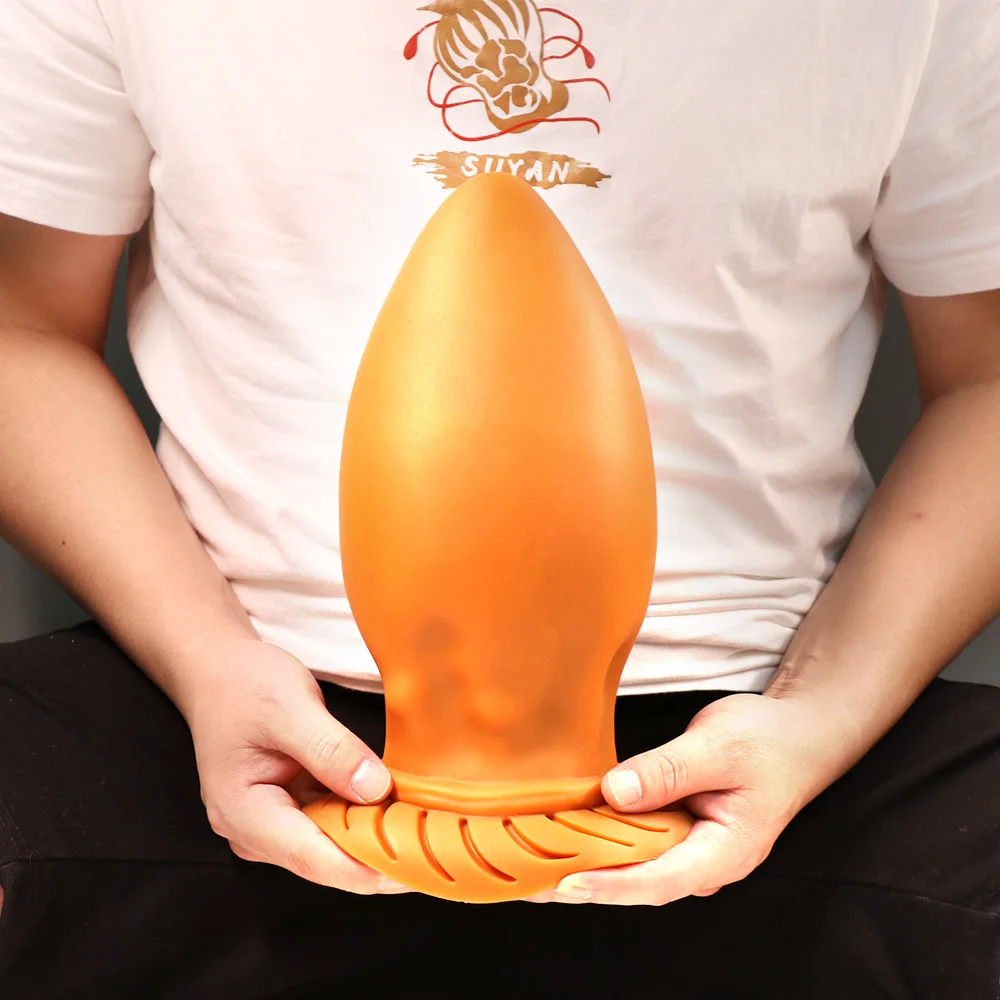 Super Huge Anal Plug Big Butt Plug Male Prostate Massage Female Vaginal Anal Expanders Silicone Plugs Adult Anal Sex Toys 1