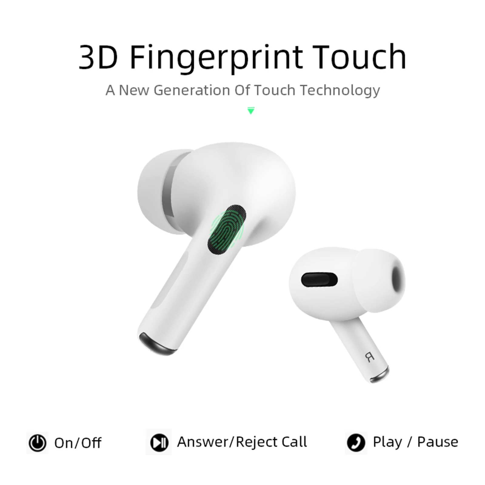 Original New i68 TWS Wireless Headphones LED GPS Display Headset Stereo Earbuds Touch For All Smart Phone