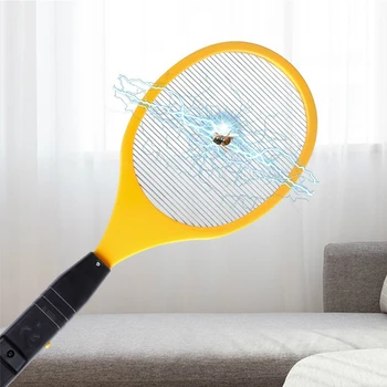 

Pest Control Wasp Indoor Outdoor Fly Camping Mesh Easy Clean Battery Operated Electric Mosquito Swatter Bug Zapper Office Home