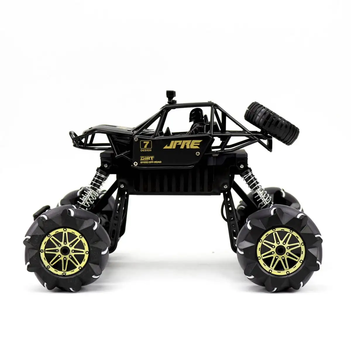 RC автомобиль 1/14 4WD пульт дистанционного управления высокоскоростной автомобиль 2,4 ГГц электрический RC игрушки круглый Дрифт грузовик багги внедорожные игрушки Дети Suprise - Цвет: Black