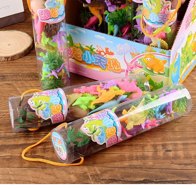 Dinosaur Toy Animal Model Large Size Little Dinosaur Set T-Rex Plastic CHILDREN'S Toy