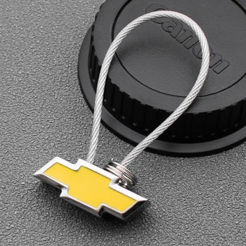 

3D Metal Car Styling Keychain Key Chain Key Rings For Chevrolet Captiva Colorado Cruze Spark Malibu Trax Door Pedal Accessories