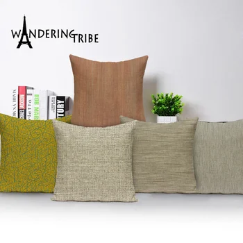 

Simple Stripe Pillows Cover Colorful Geometric Sofa Cushion Case Linen Throw Pillows Cases Farmhouse Decorative Cushion Covers