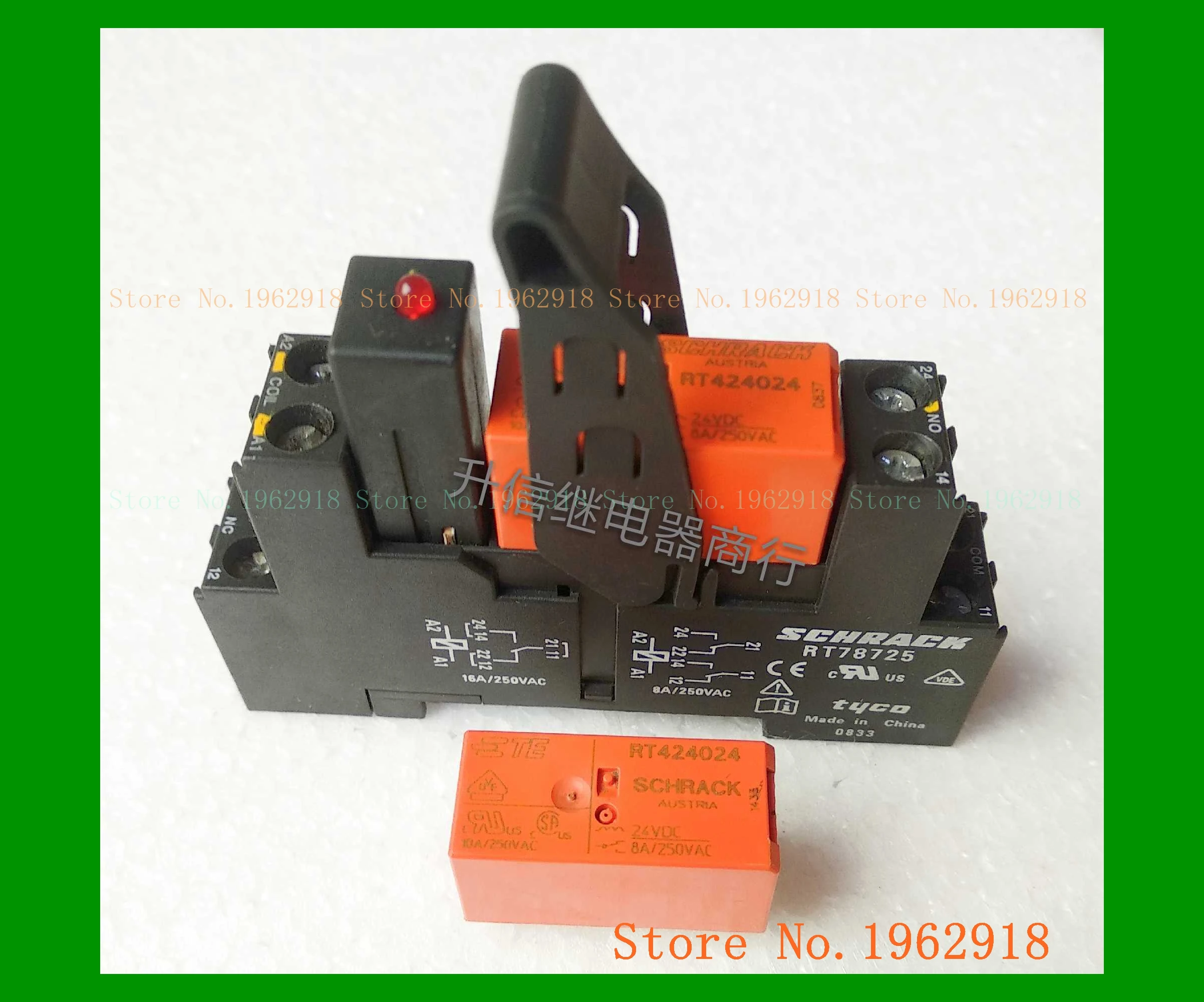 

RT78725 RT314024 RT424024 RT78725 only Relay base