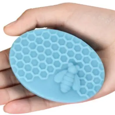 

PRZY silicone mold honeycomb soap mould Honey Bee Silicone Soap Mold diy Handmade Craft 3d Soap Molds Silicone Oval 6 Forms