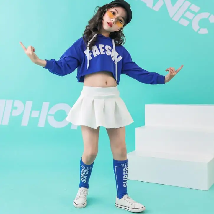 Детский Повседневный Комплект из двух предметов короткий топ и юбка для девочек 3