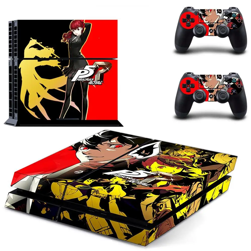 Игра Persona 5 The Royal PS4 Кожа Наклейка для Dualshock 4 playstation 4 консоль и контроллеры PS4 Кожа Наклейка виниловая