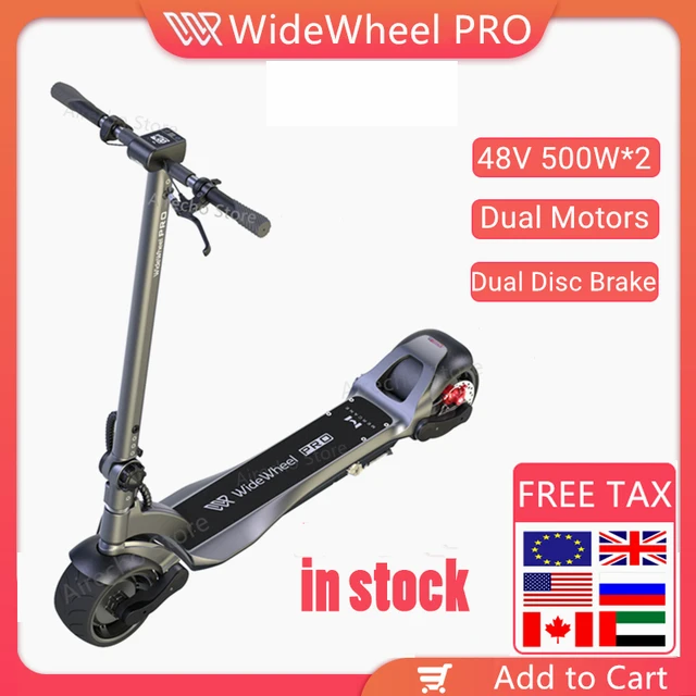 US $665.75 2020 Mercane Wide Wheel Pro Smart Electric Scooter 48V 1000W Kickscooter Dual Motor e scooter Disc 