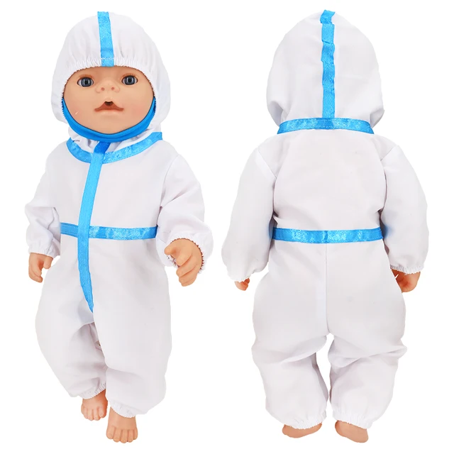 16-18 inch Doll Clothes Accessories Include Dress,Romper,Outfits and Hats fit 43cm Newborn Baby Zapf Doll, Nenuco Dolls Clothing 18-74