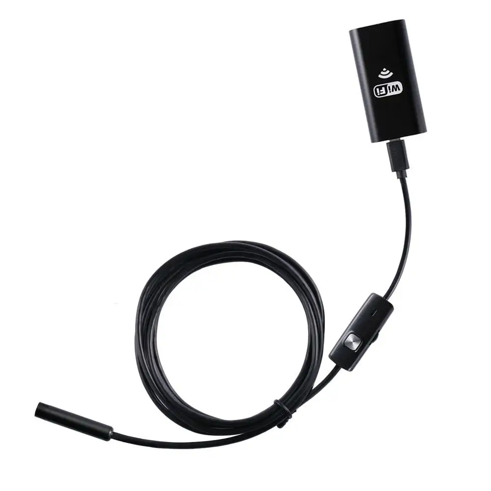 Для Android USB эндоскопа камера Wifi беспроводной Эндоскоп осмотр видео c бороскопа мини USB Wi-Fi камера 2 м кабель