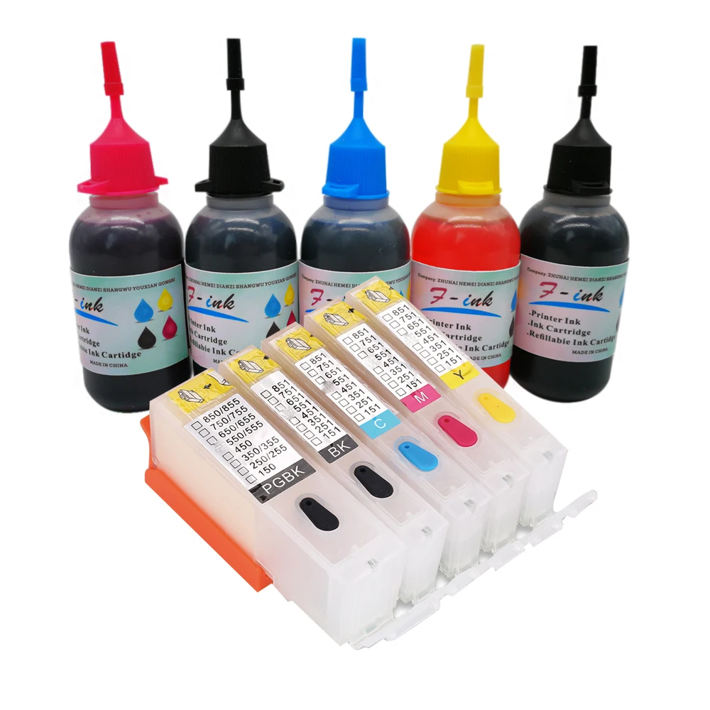 PGI-150 CLI-151 набор для наполнения чернил для принтера Canon PIXMA IP7210 MG5410 MX721 MX921 MG5510 IX6810 MG5610 MG6610 с чипом Arc PGI150XL