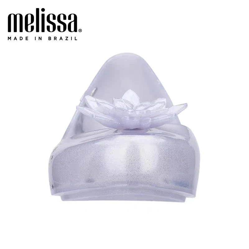 Мини Melissa 2020 Принцесса Эльза сандалии для девочек Детская прозрачная обувь мини