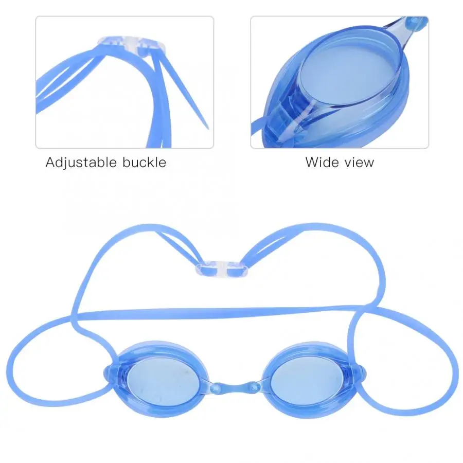 Swimming Goggles Adults Waterproof Training PC Double Anti-fog Coating