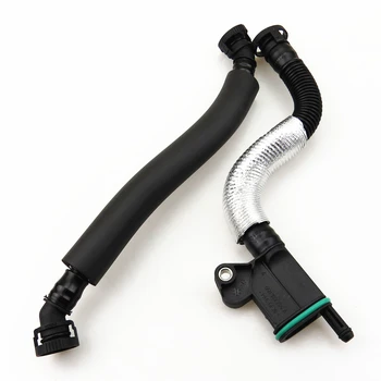 

READXT Oil Water Separator Breathing Hose Exhaust Pipe For Passat B6 B7 Golf 6 MK6 MK7 Tiguan A3 Q5 Seat Leon Toledo 06J103221B