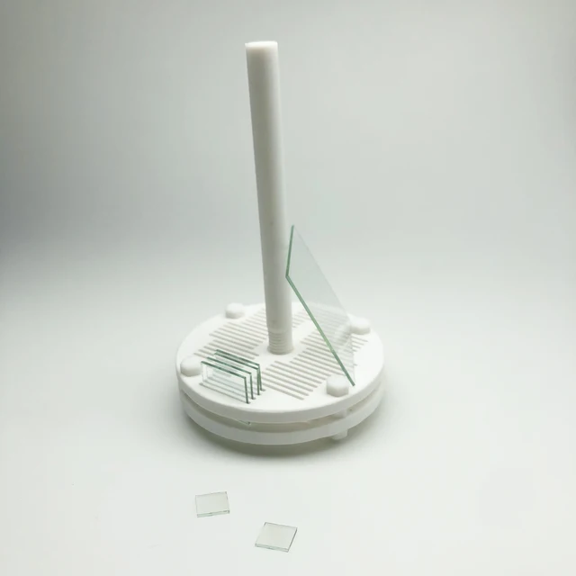 Laboratóriumi (Átmérő 83 Mm) Vezetőképes Üvegtisztító Állvány (Ptfe Tisztítószer)