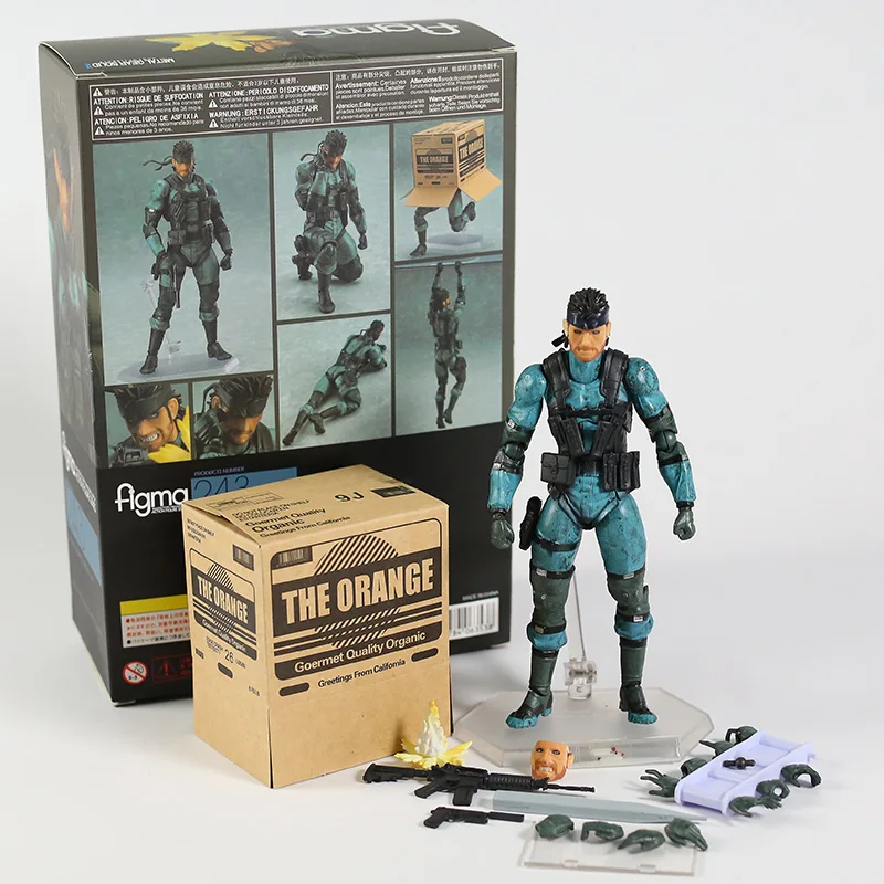 Figma 243 298 змея рукович солдат металлическая Экипировка Solid2 Sons Of Liberty 6 коллекция
