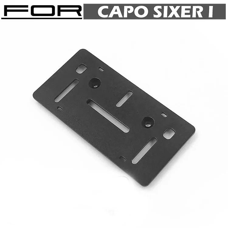 Металлический задний/передний номерной знак для 1/6 Capo Samurai Sixer1 запчасти